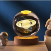 Saturn Crystal Ball Night Light